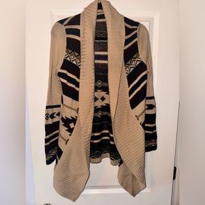 Pink Owl - Medium  - open cardigan